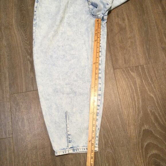 NWT Wild Fable High Rise Balloon Leg Light Blue Wash Jeans 14 - Picture 4 of 8